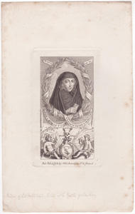 antique portrait from Pepys Diary